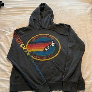 Aviator Nation Nashville hoodie charcoal size L
